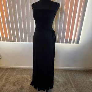 Zara Maxi Dress Black Small